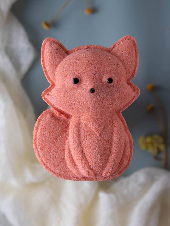 Бомбочка для ванн "Лисенок"